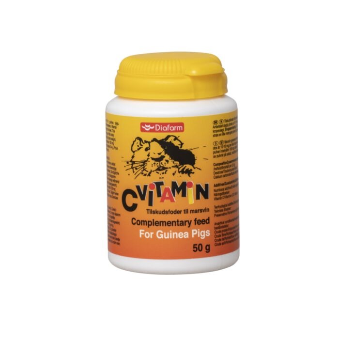 DIAFARM VITAMIN C GUINEA PIGS Vitamīns C jūras cūciņām 50g