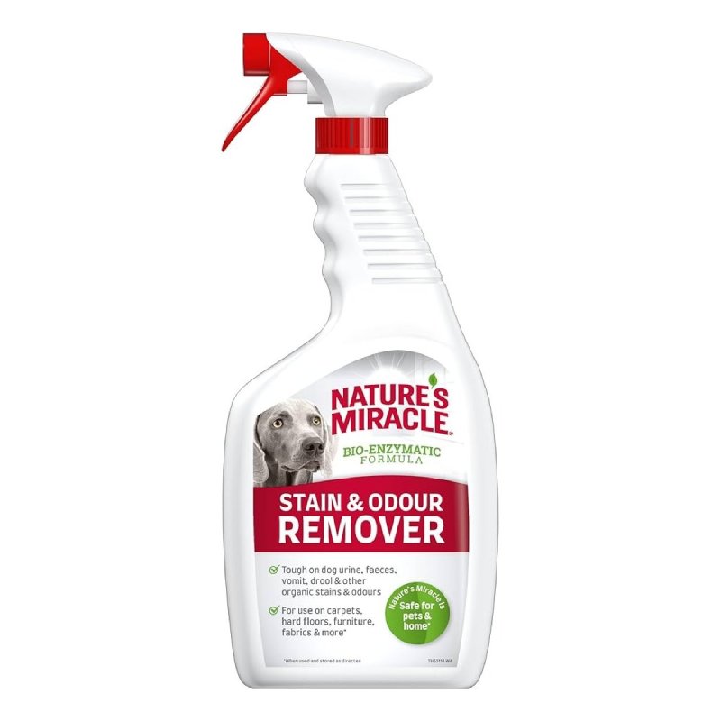 Nature’s Miracle Stain & Odour Remover suņu smaku un traipu noņēmējs 709 ml