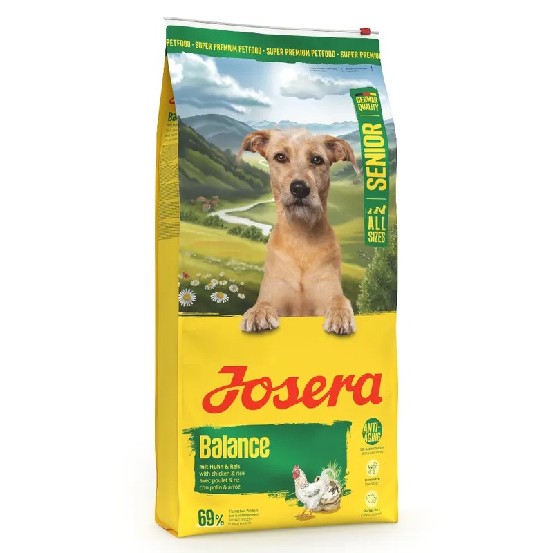 Josera Balance Senior sausā suņu barība vecākiem suņiem 12.5 kg