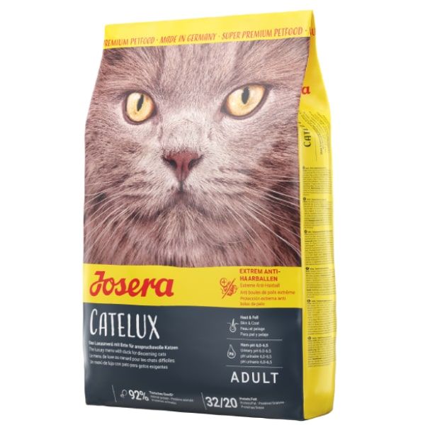 Josera Catelux sausā kaķu barība kaķiem spalvu kamoliem 10 kg