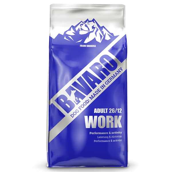 Josera Bavaro Work sausā suņu barība aktīviem suņiem 18 kg
