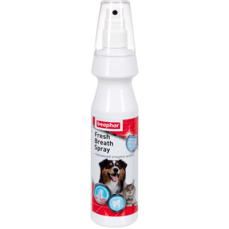 Beaphar Fresh Breath zobu sprejs suņiem un kaķiem 150 ml