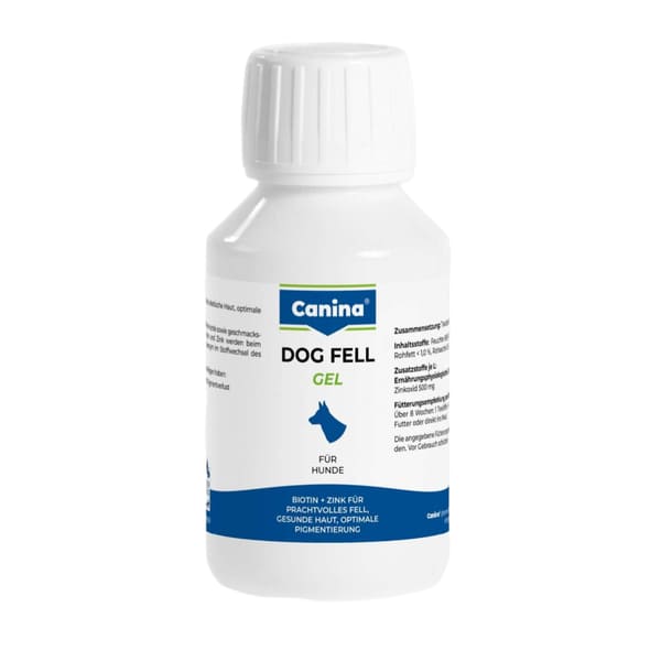 Canina Dog Fellgel gēls ar biotīnu ādai un apmatojumam suņiem 100 ml