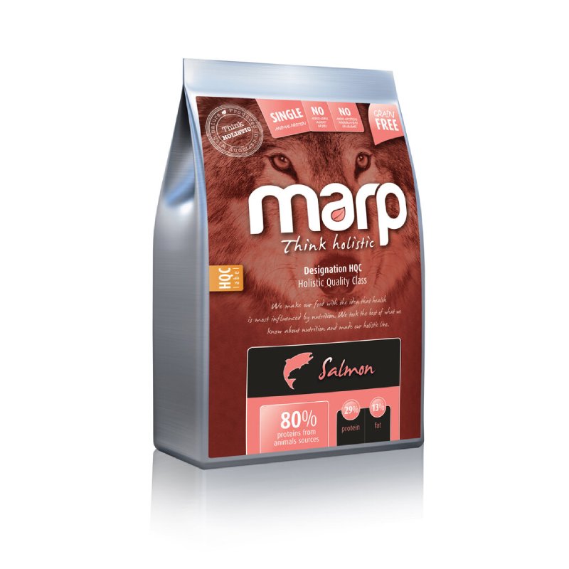 MARP DOG THINK HOLISTIC SALMON bezgraudu sausā barība suņiem Lasis 2kg