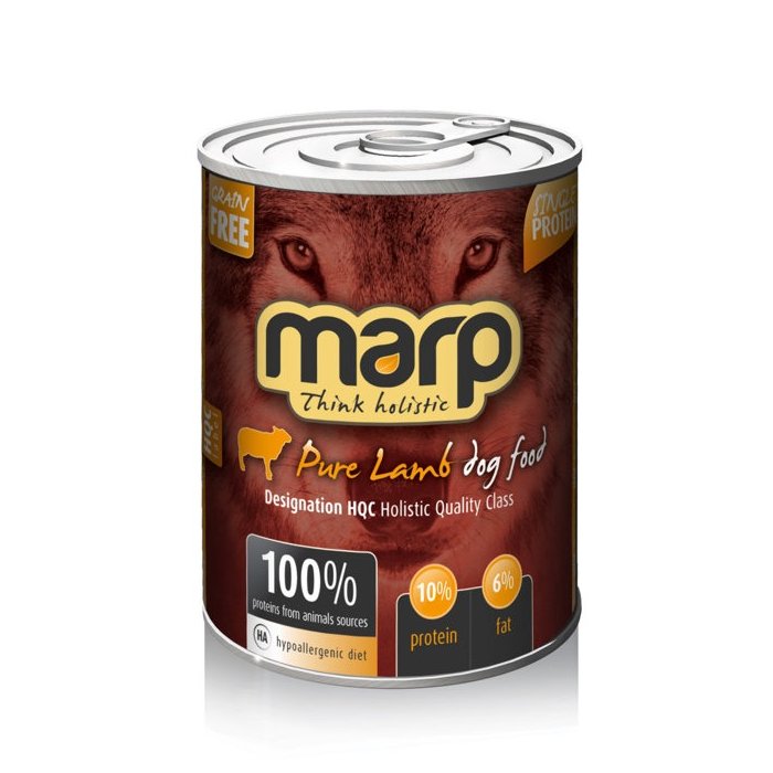 MARP DOG HOLISTIC PURE LAMB konservi suņiem Jērs 400g