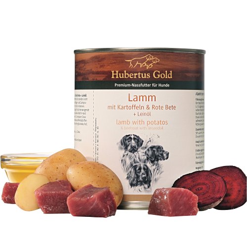Hubertus Gold Lamb konservi suņiem ar jēru 800 g