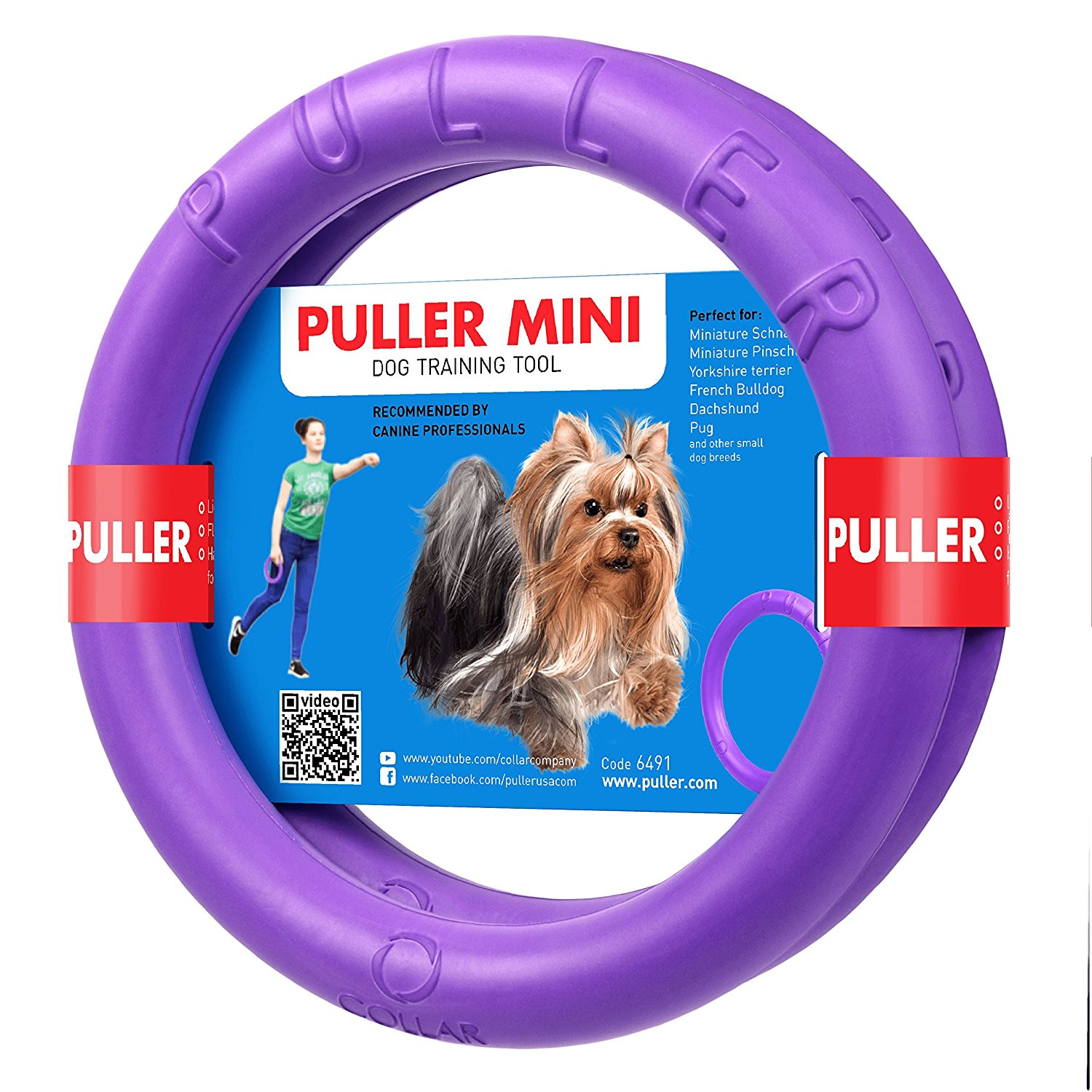 Dog Puller Mini interaktīvā rotaļlieta suņiem 18 cm
