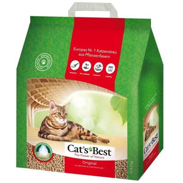 Cats Best Oko Plus koka pakaiši kaķiem 4.3 kg 10 L