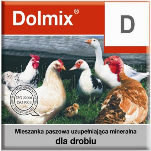 Dolmix D lopbarības maisījums papildbarība mājputniem ar vitamīniem 1kg