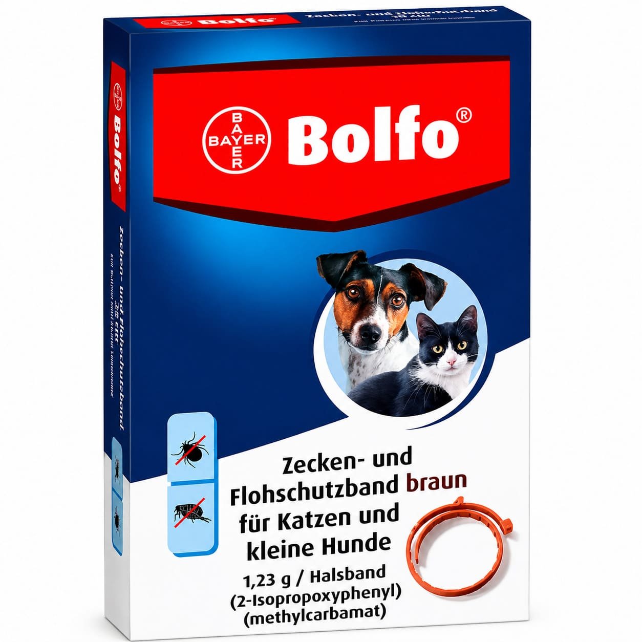 Bolfo pretblusu kaklasiksna suņiem un kaķiem 38 cm 1.23 g N1