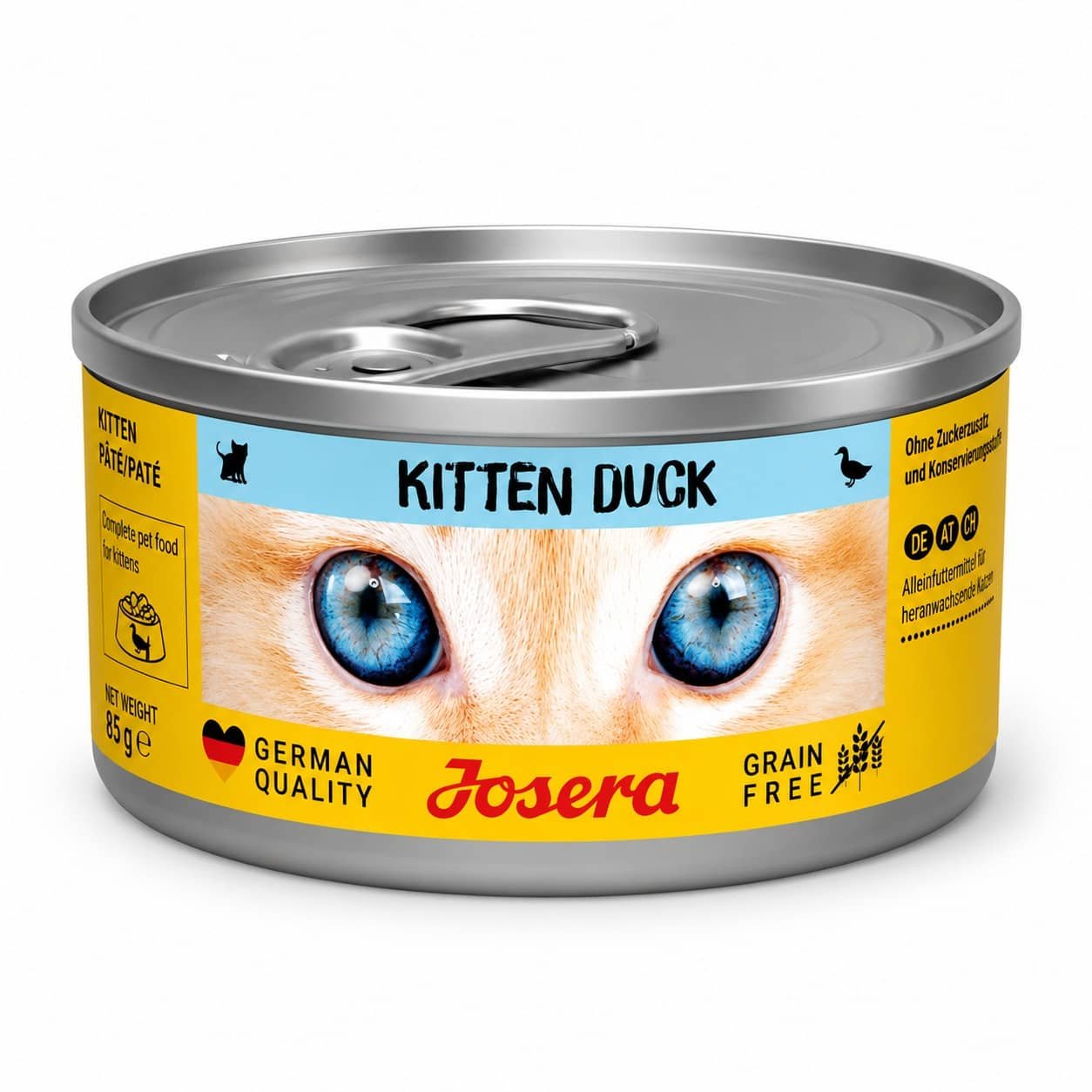 Josera Cat Kitten Duck konservi kaķēniem ar pīli 85 g