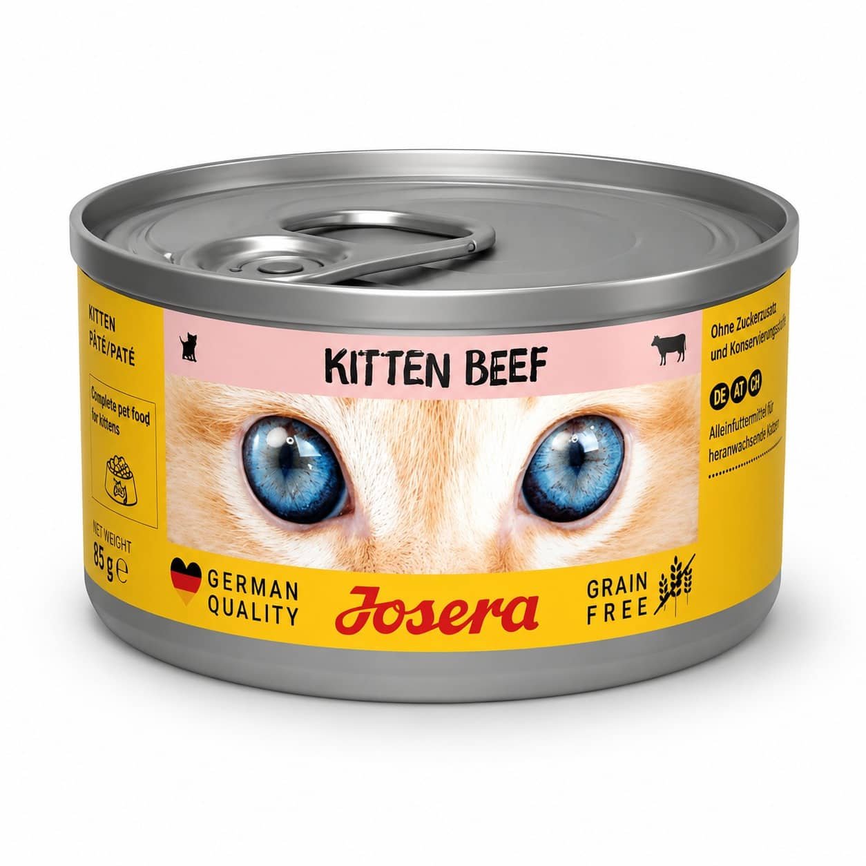 Josera Cat Kitten Beef konservi kaķēniem ar liellopu 85 g