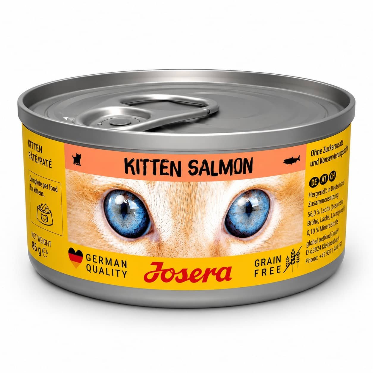 Josera Cat Kitten Salmon konservi kaķēniem ar lasi 85 g