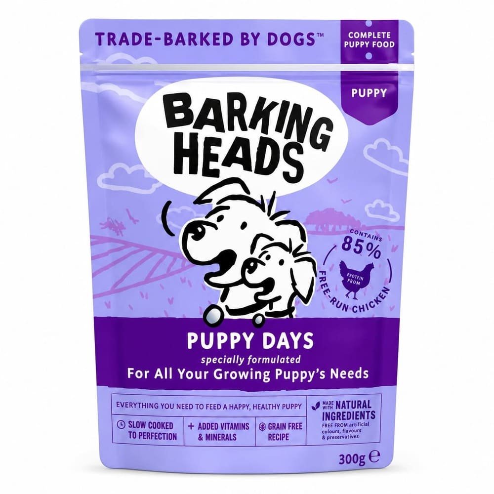 Barking Heads Puppy Days konservi kucēniem ar vistu 300 g