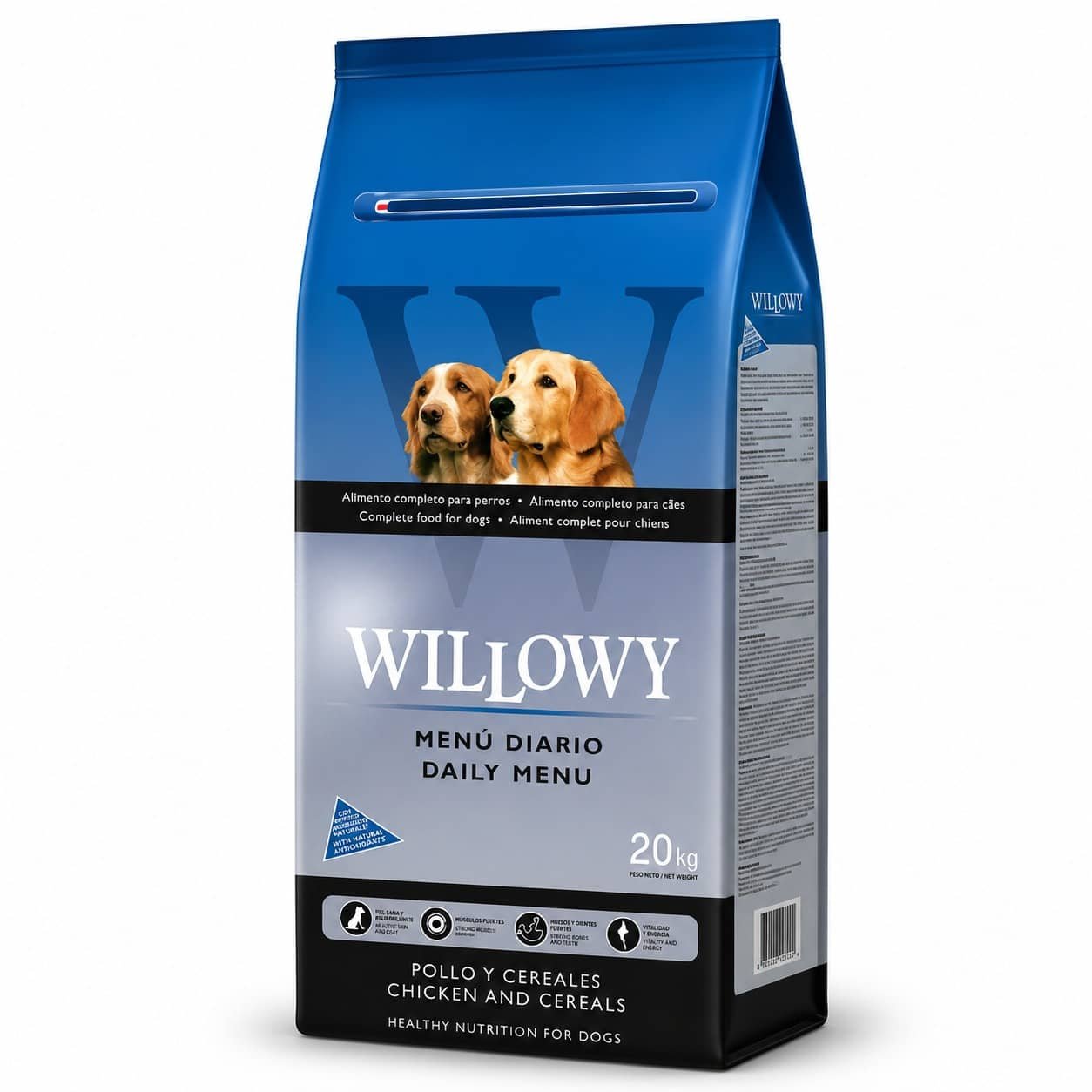 Willowy Dog Daily Menu suņu barība ar vistu 20 kg