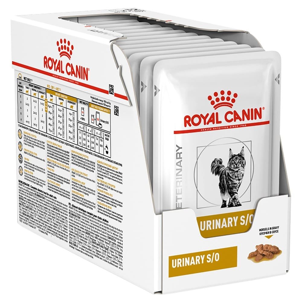 Royal Canin Urinary S/O veterinārie konservi kaķiem urīnceļiem mērcē 85 g