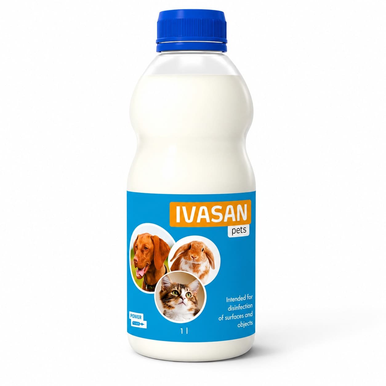 Ivasan Pets dezinfekcijas koncentrāts dzīvnieku videi 1 l