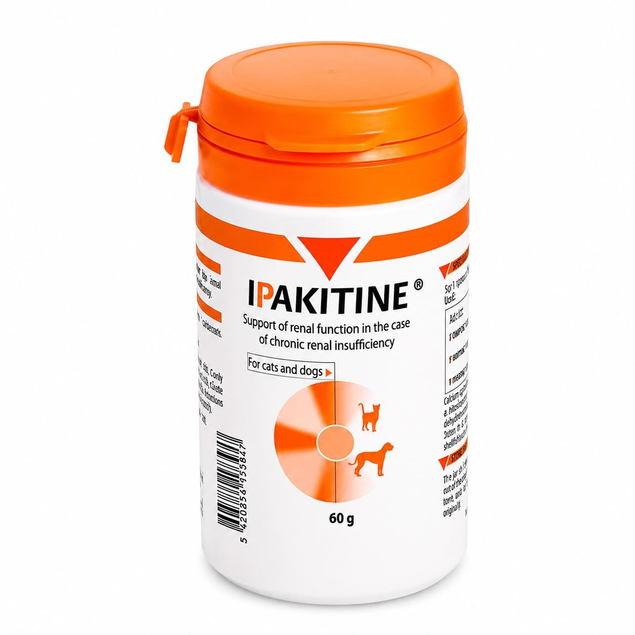Ipakitine pulveris nierēm suņiem un kaķiem 60 g