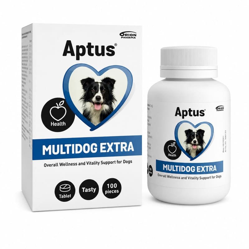Aptus Multidog Extra vitamīni un minerālvielas suņiem N100