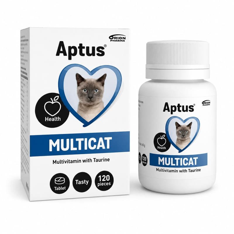 Aptus Multicat Total vitamīni un minerālvielas kaķiem  N120