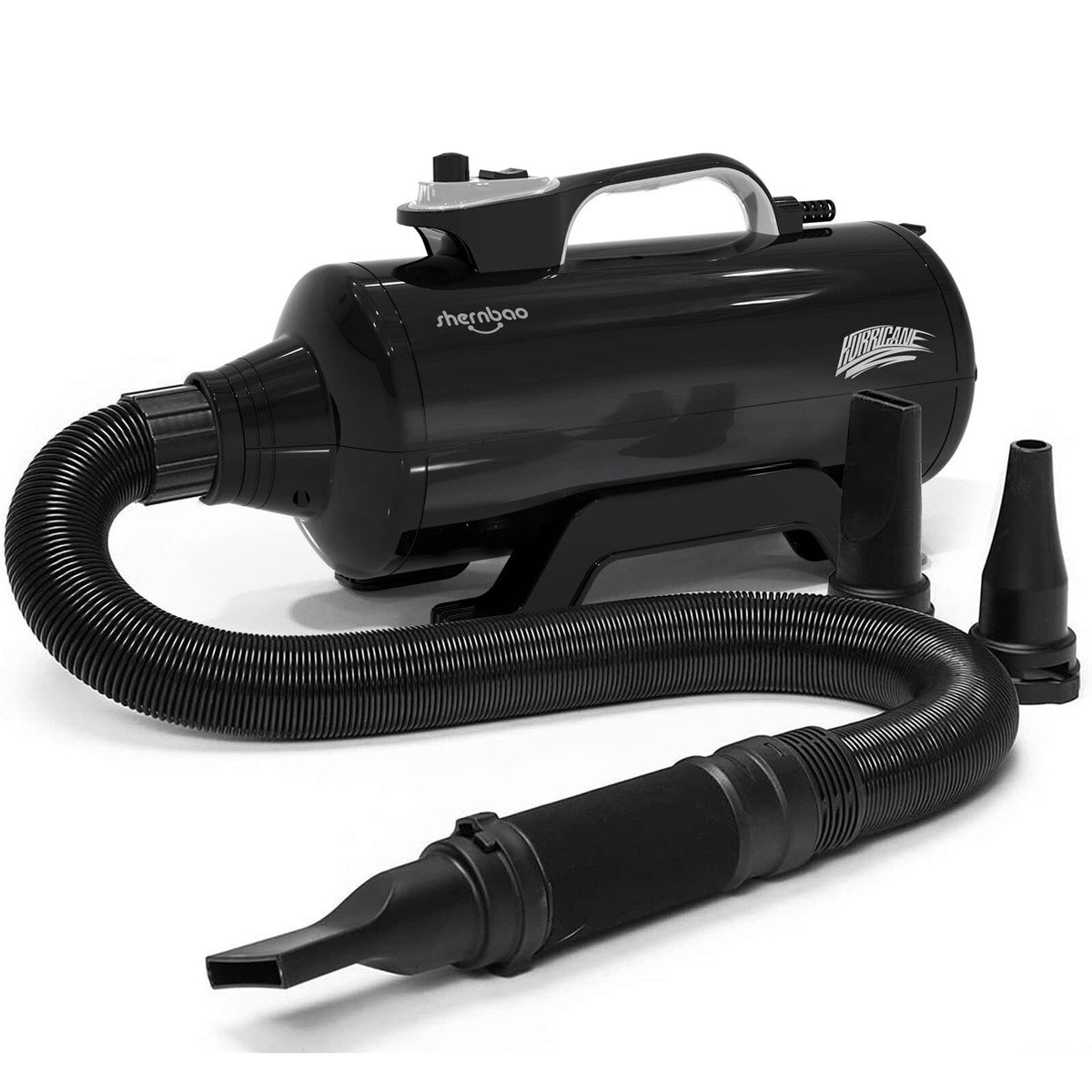 Shernbao Super Blaster profesionāls divmotoru fēns kompresors suņiem 2400 W