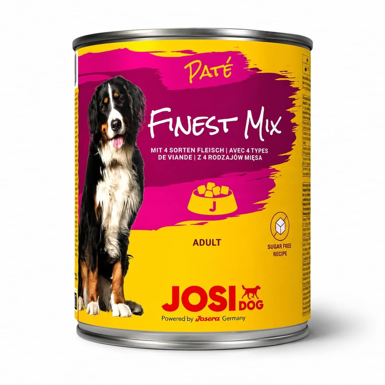 Josera JosiDog Pate Finest Mix pastēte suņiem ar 4 gaļas veidiem 800 g