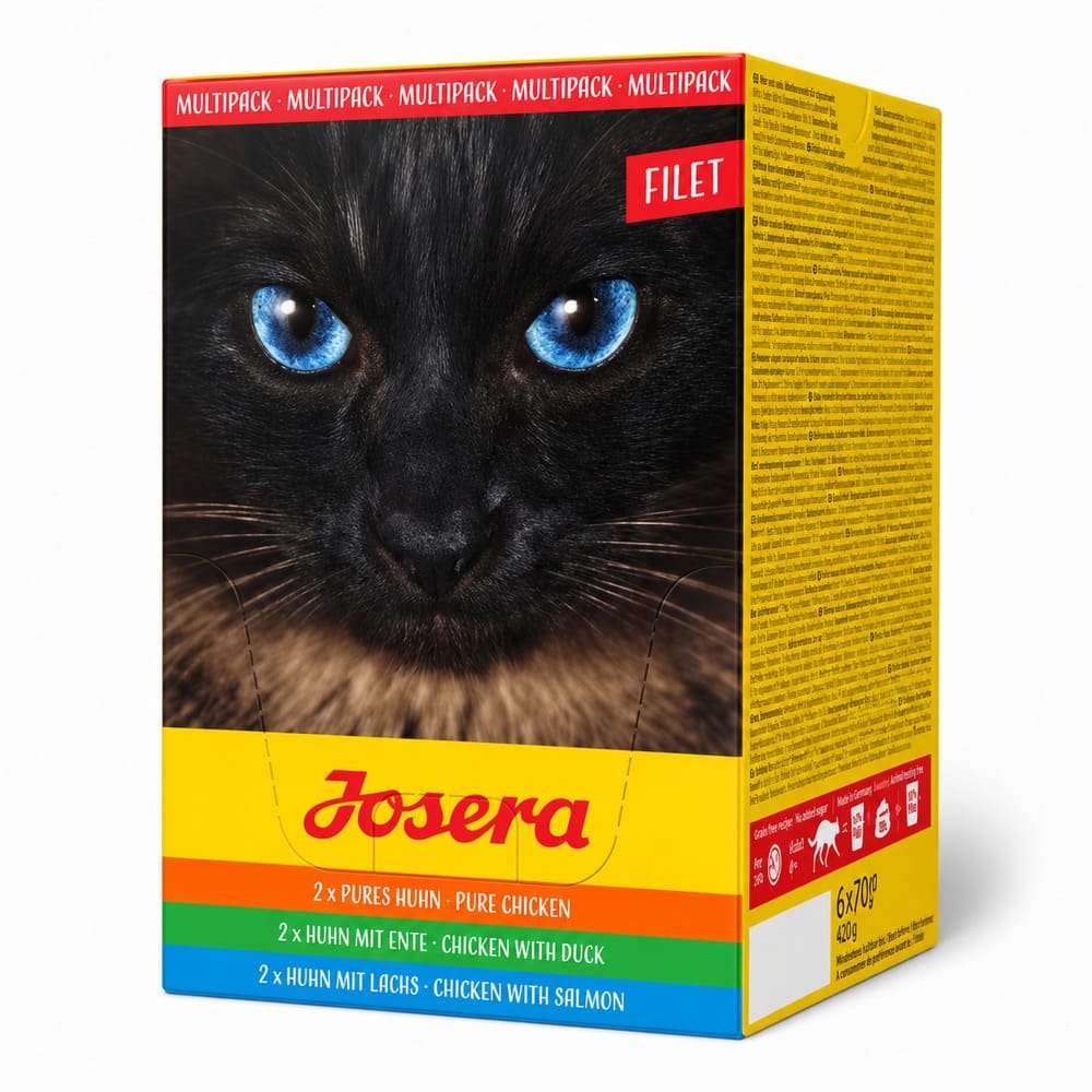 Josera Cat Fillet Mix konservi kaķiem garšu izlase 70 g N6