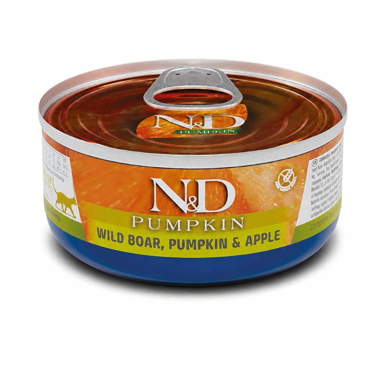 Farmina N&D Pumpkin Wild Boar & Apple konservi kaķiem ar mežacūku 70 g