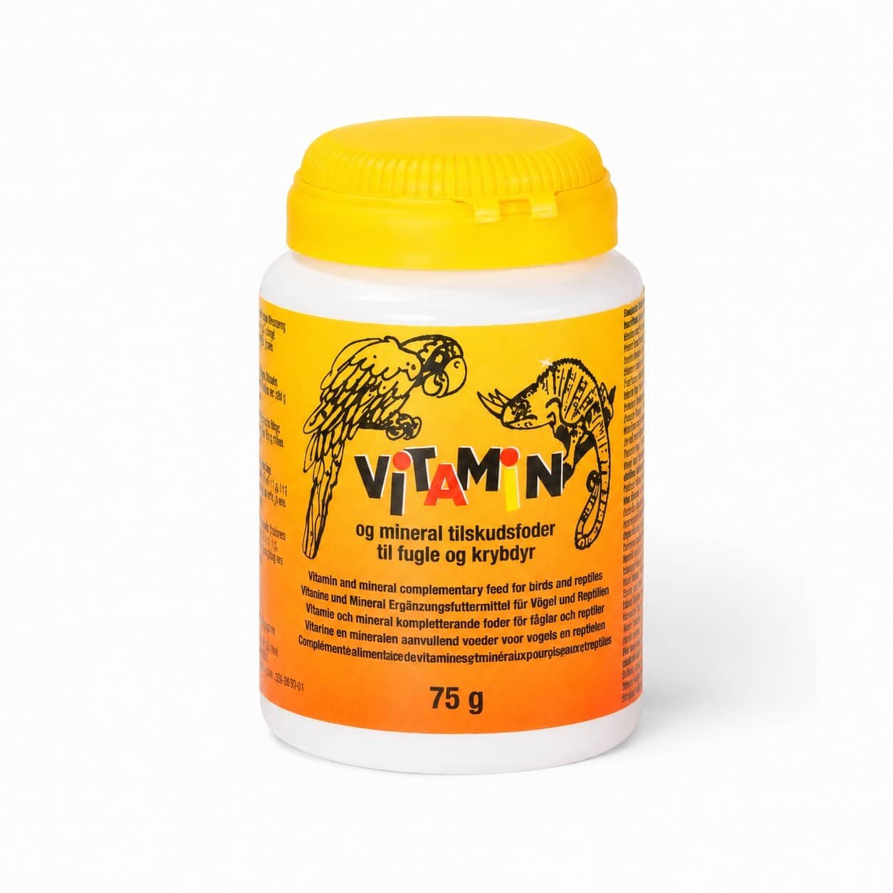 Diafarm Vitamin vitamīnu un minerālvielu pulveris putniem un reptiļiem 75 g