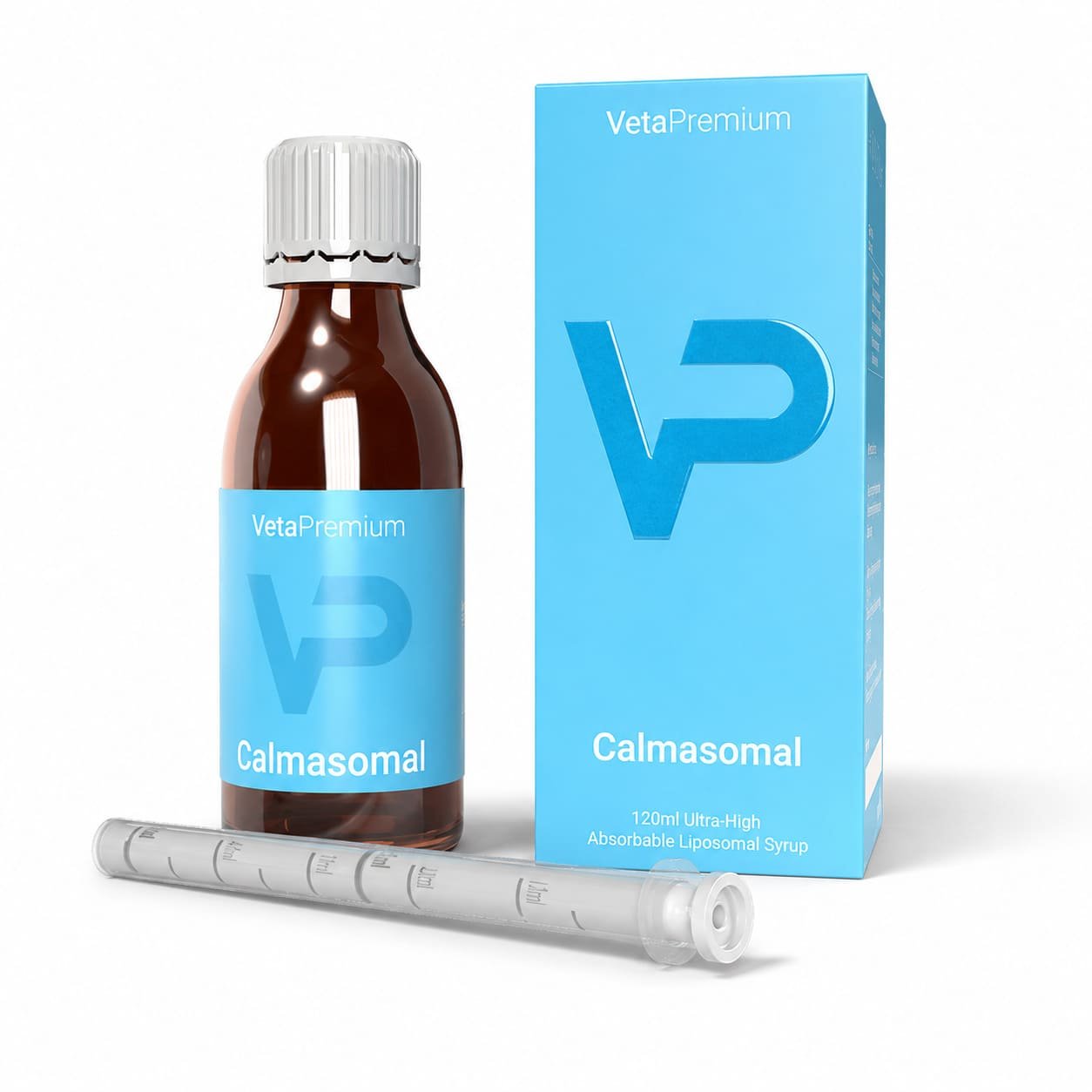 VetaPro Calmasomal Dog nomierinošs liposomāls sīrups suņiem 120 ml