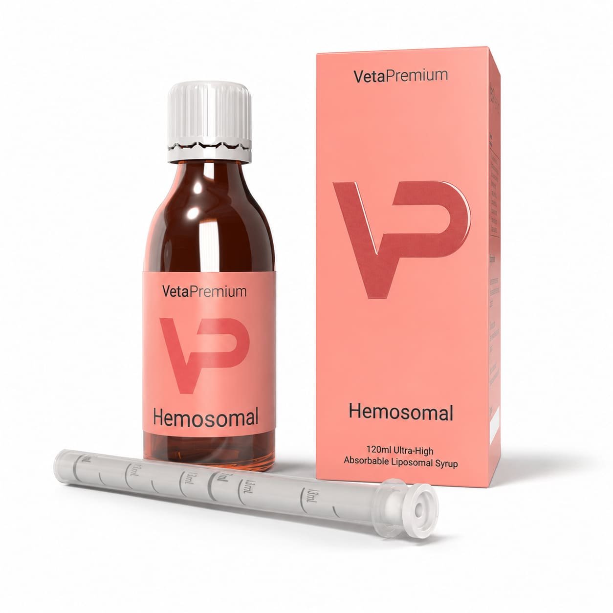 VetaPro Hemosomal liposomāls sīrups asinsradei suņiem un kaķiem 120 ml