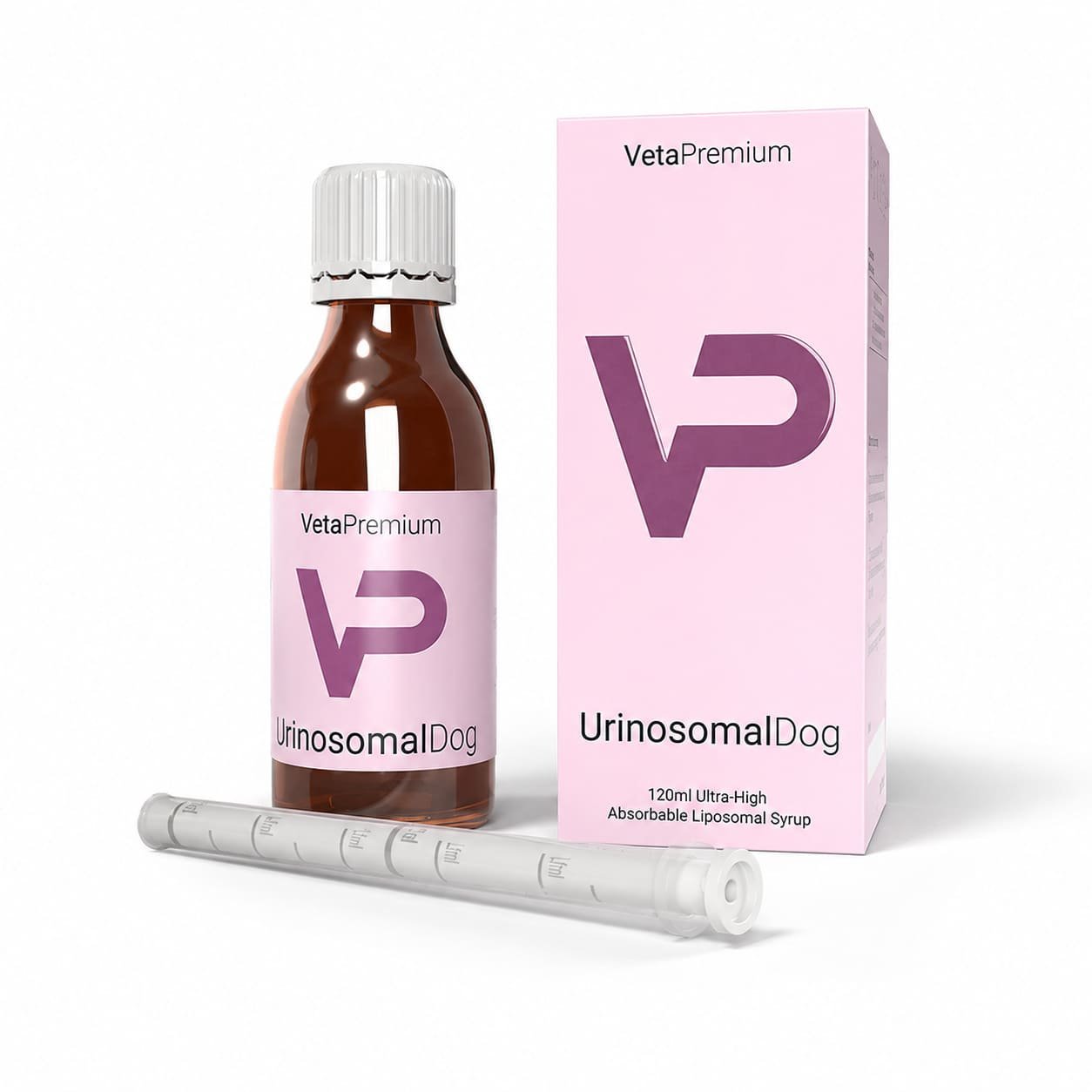 VetaPro Urinosomal Dog liposomāls sīrups urīnpūslim suņiem 120 ml