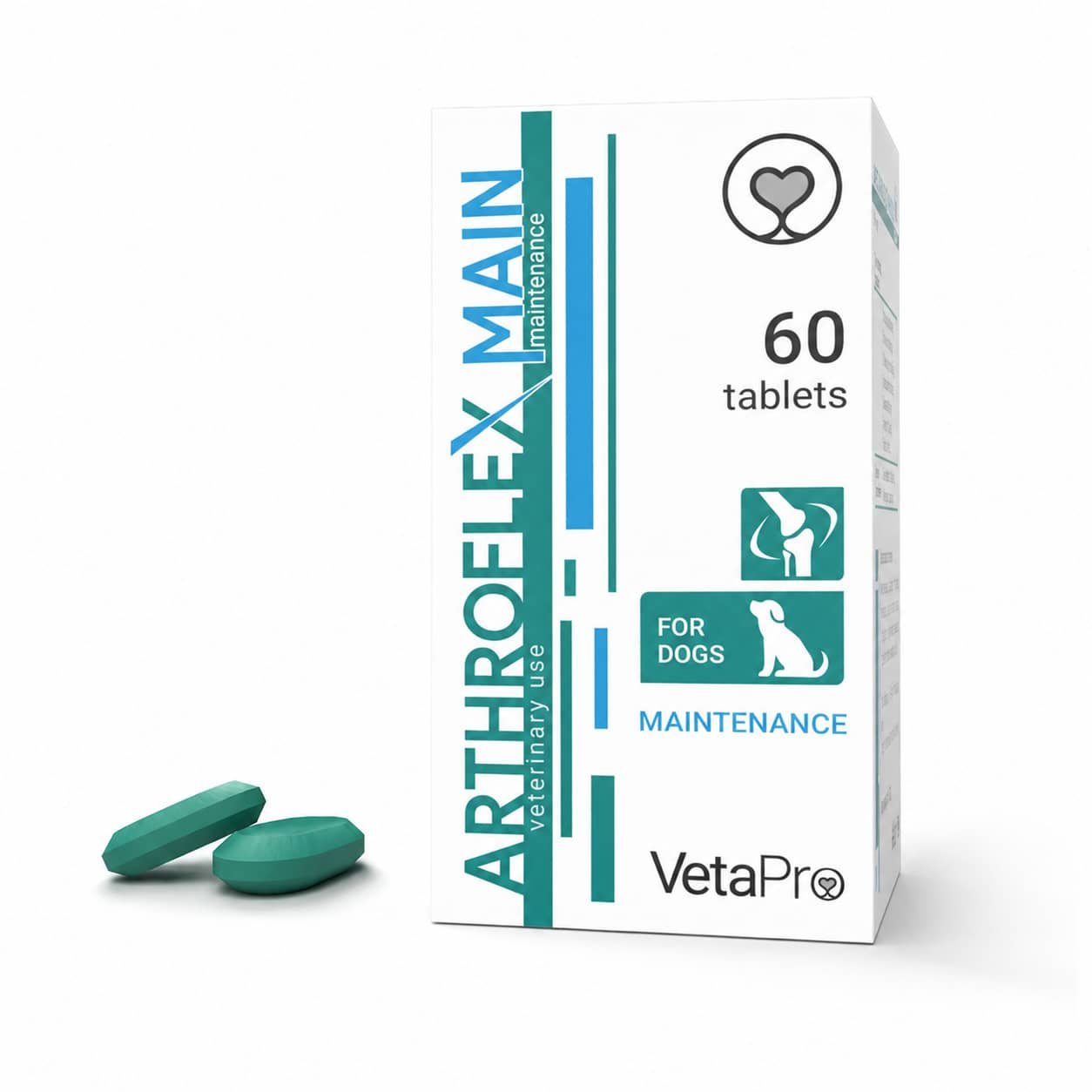 VetaPro Arthroflex Main tabletes locītavām suņiem N60