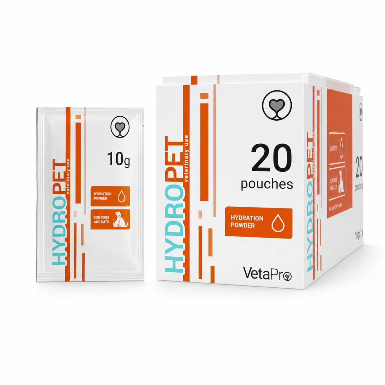 VetaPro Hydropet elektrolīti suņiem un kaķiem 10 g N20