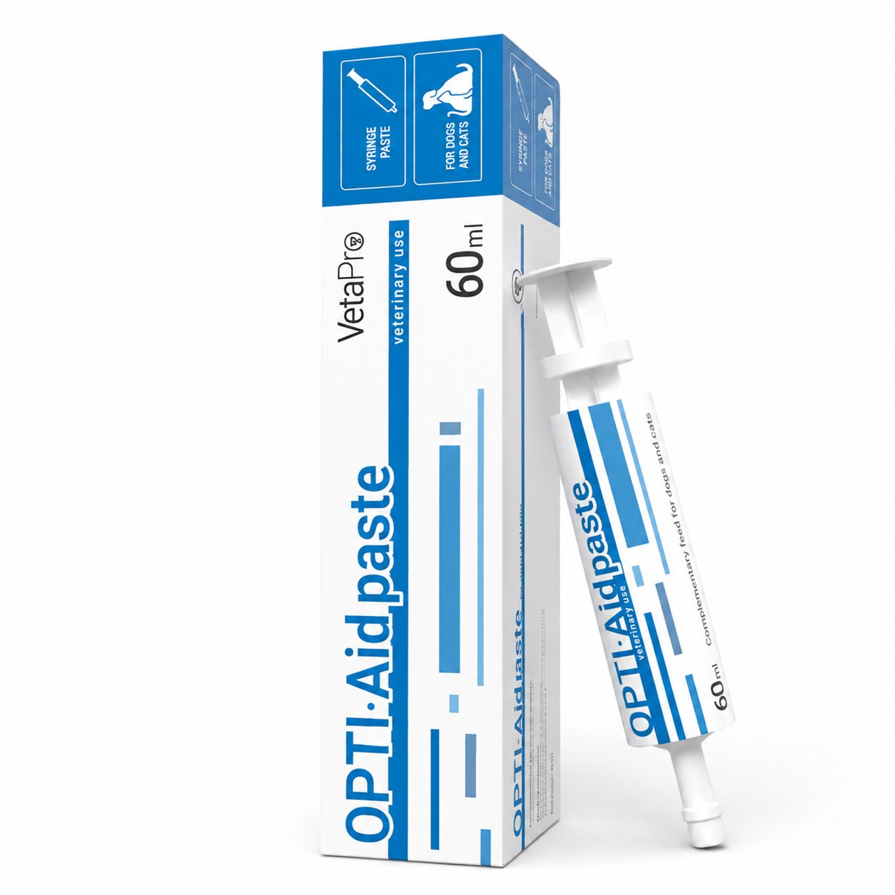 VetaPro Opti Aid vitamīnu pasta atveseļošanās periodam suņiem un kaķiem 60 ml