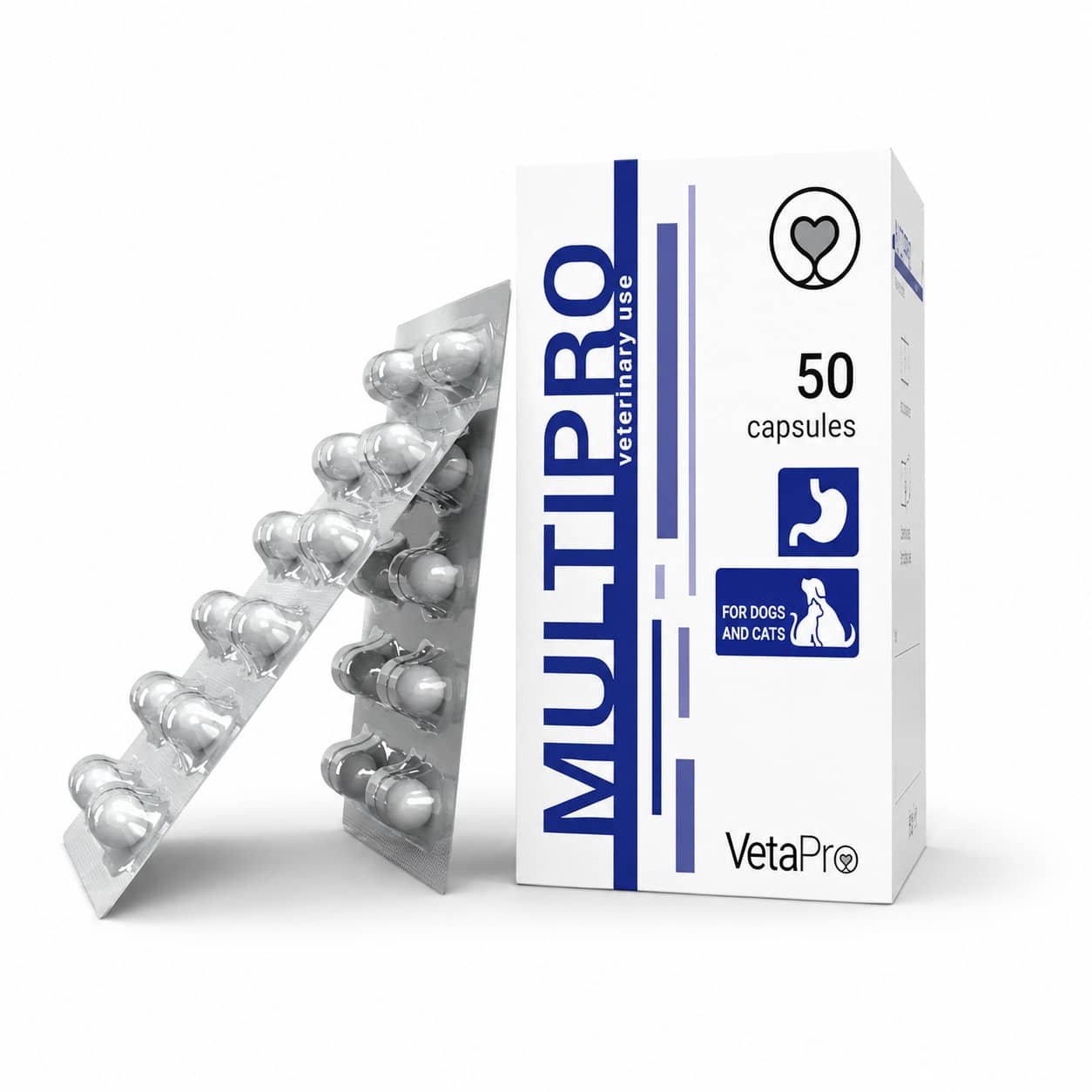 VetaPro Multipro probiotikas suņiem un kaķiem N50