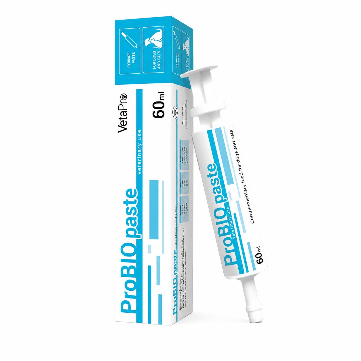 VetaPro Probio Pasta gremošanai suņiem un kaķiem 60 ml