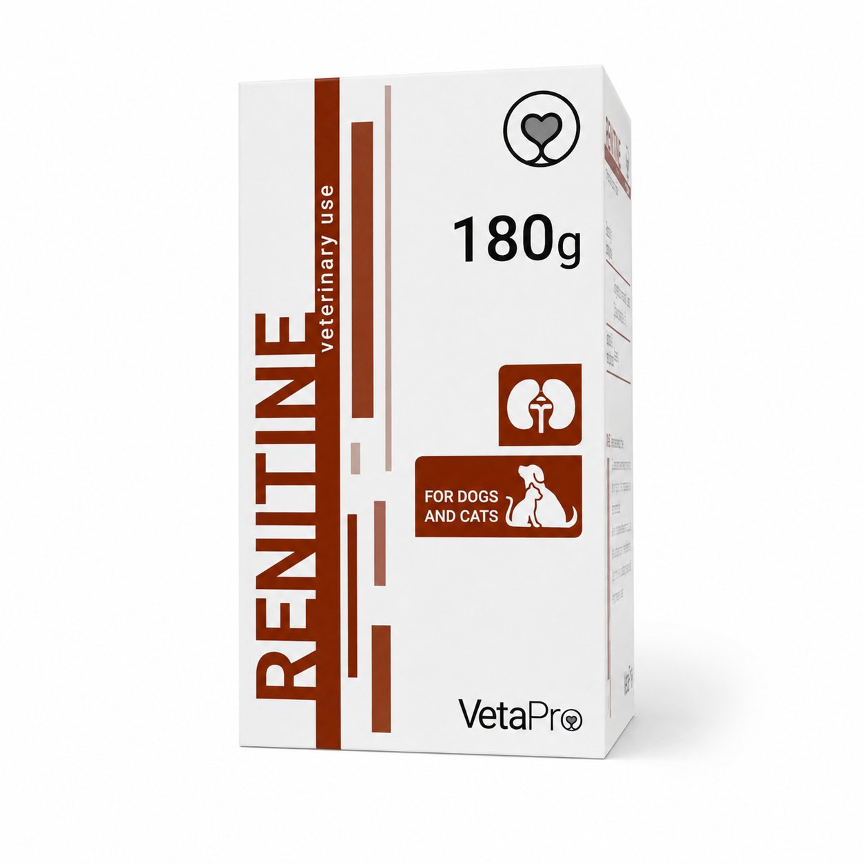 VetaPro Renitine pulveris nieru darbības atbalstam suņiem un kaķiem 180 g