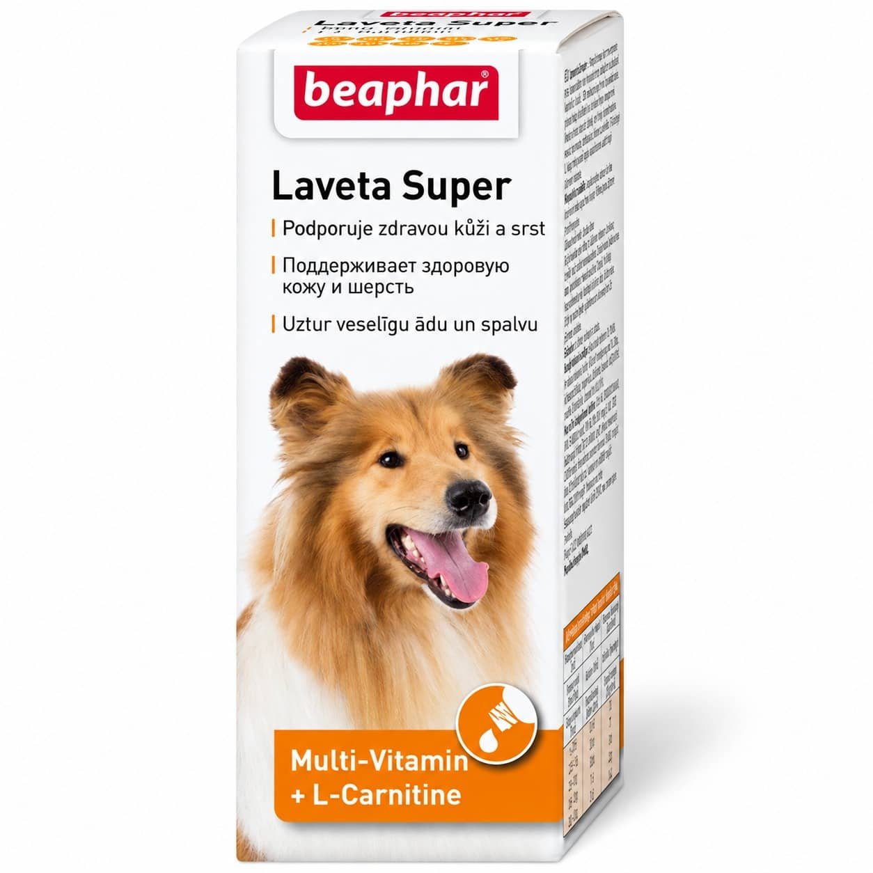 Beaphar Laveta Super For Dogs vitamīni suņiem ādai un apmatojumam 50 ml