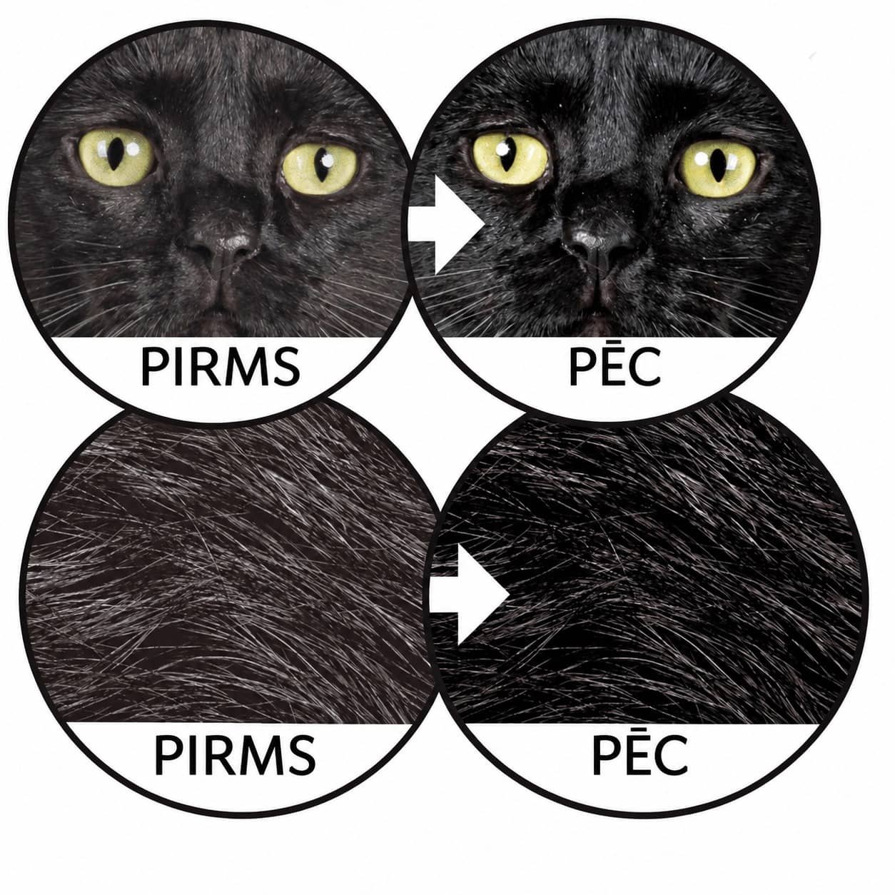 Nature's Protection Superior Care Dark Cats kaķu barība tumšam apmatojumam ar siļķi 1.5 kg