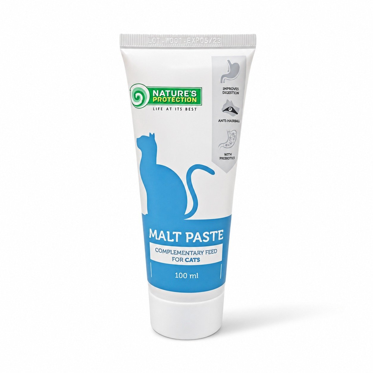 Nature's Protection Malt Paste pasta pret matu kamoliem kaķiem 100 ml