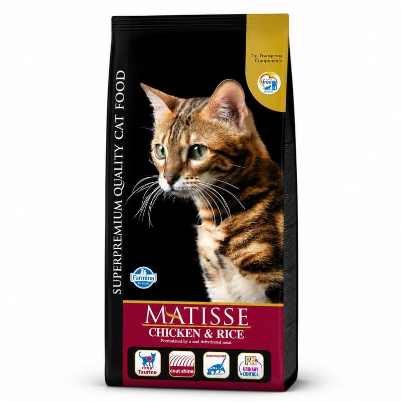 Farmina Matisse Chicken & Rice kaķu barība ar vistu un rīsiem 20 kg