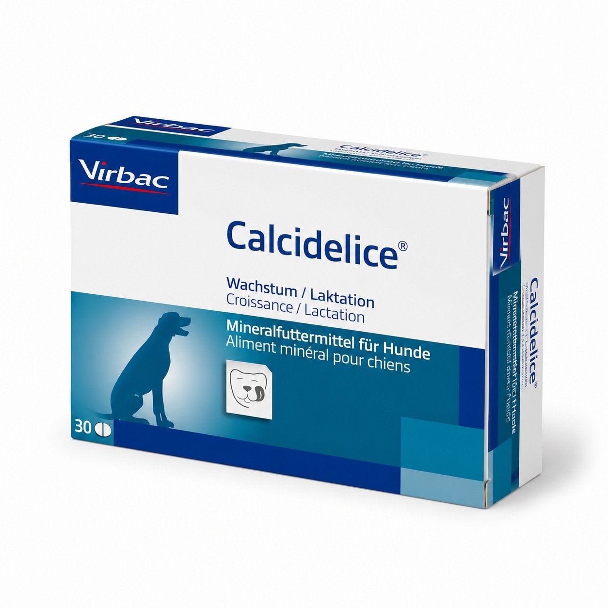 Virbac Calcidelice kalcija tabletes suņiem N30