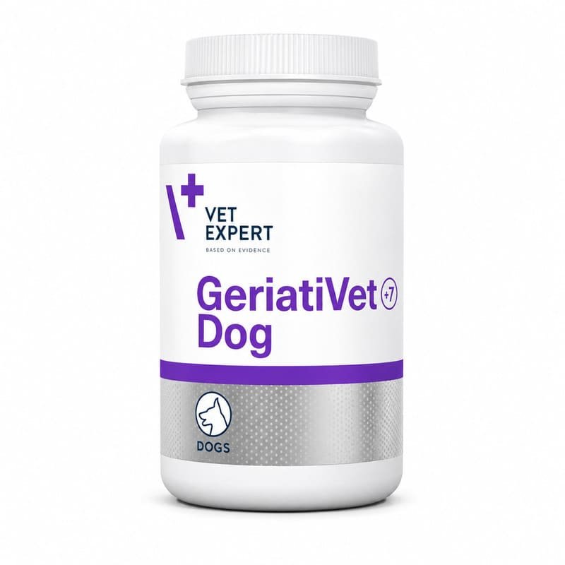 VetExpert GeriatiVet Small Breed vitamīni senioriem mazajām šķirnēm līdz 15 kg 350mg N45