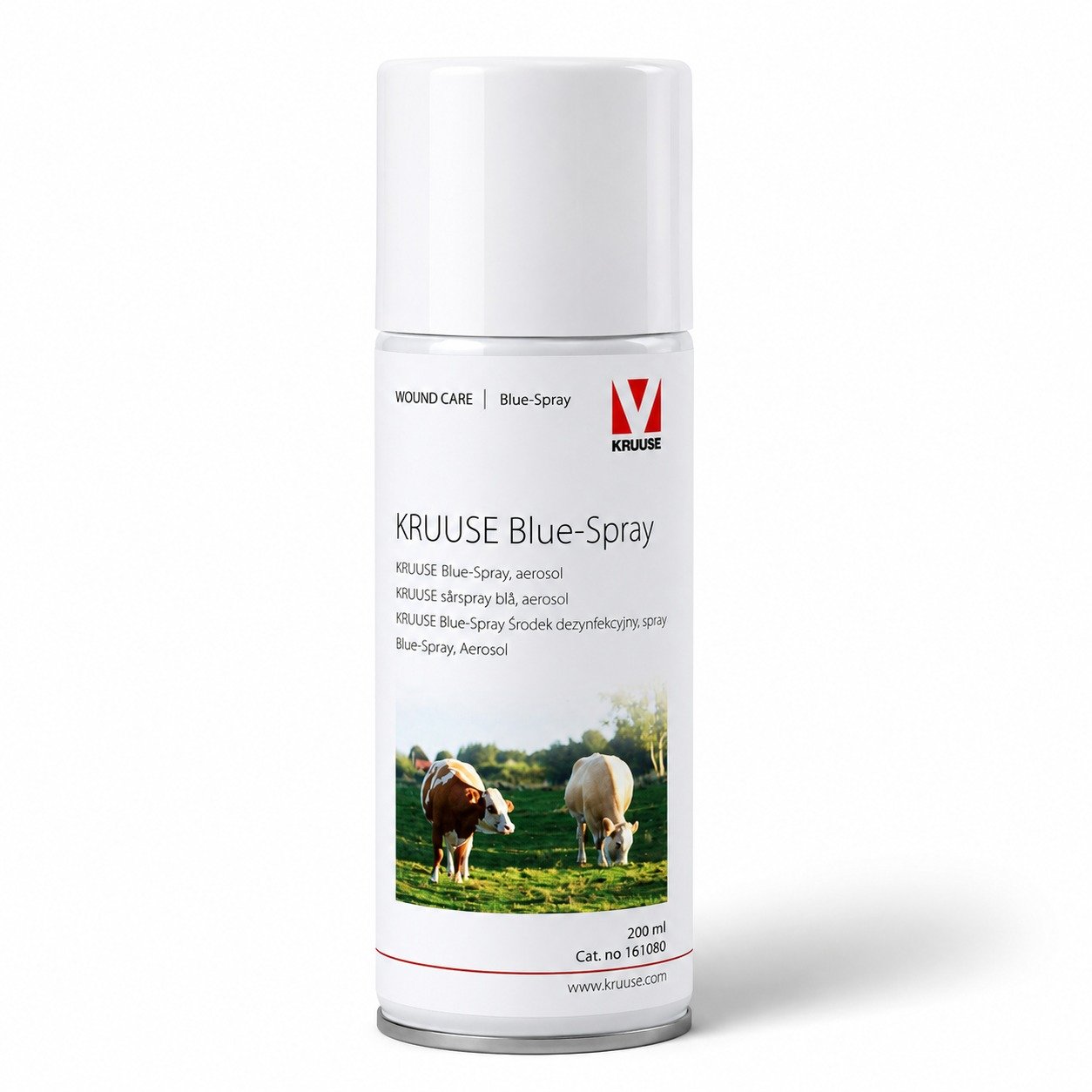 Kruuse Blue Spray dezinfekcijas sprejs suņiem un kaķiem brūču apstrādei 200 ml