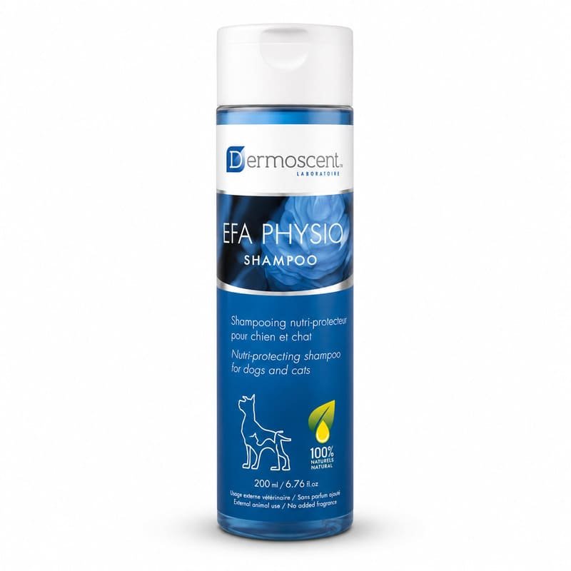Dermoscent EFA Physio šampūns jutīgai ādai suņiem un kaķiem 200 ml