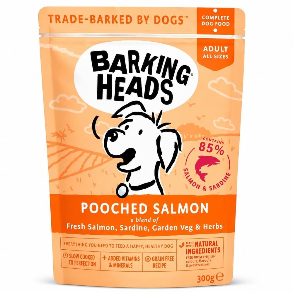 Barking Heads Pooched Salmon konservi suņiem ar lasi 300 g