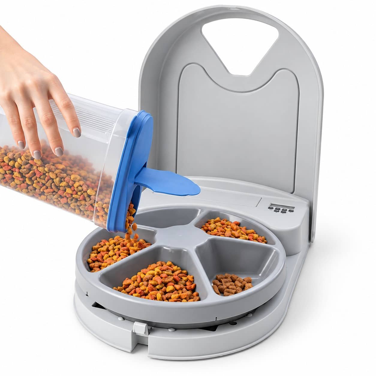 PetSafe Eatwell automātiskā barotava suņiem un kaķiem 5 ēdienreizēm