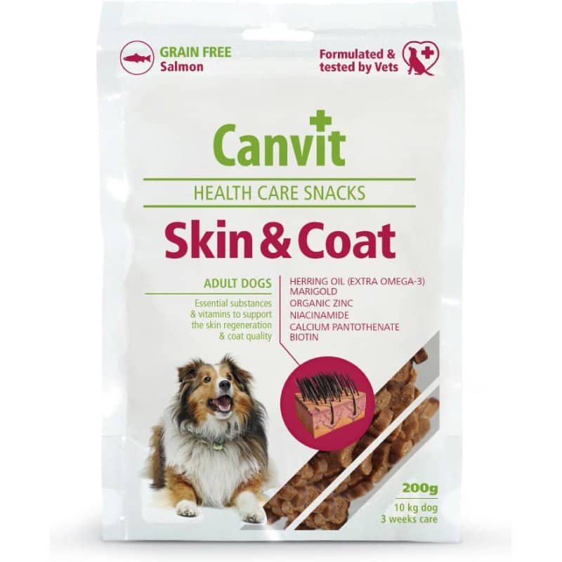 Canvit Skin & Coat gardums suņiem ādai un apmatojumam 200 g