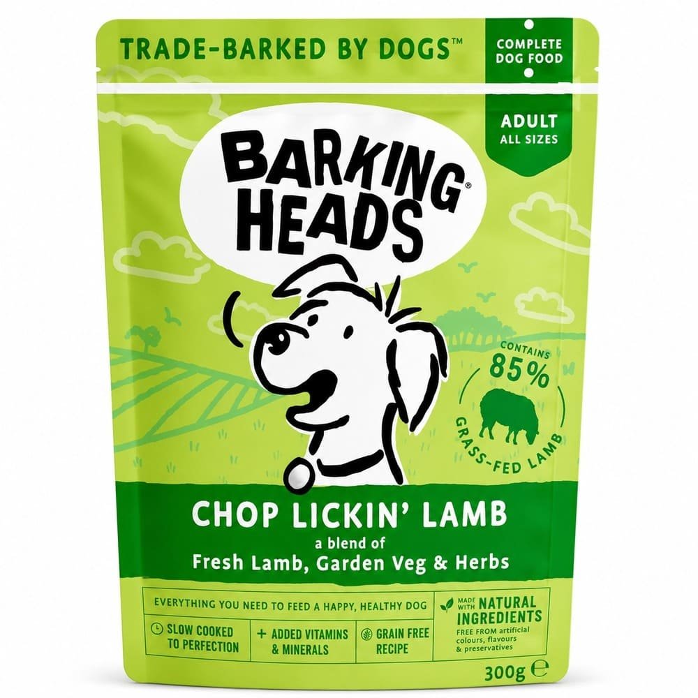 Barking Heads Chop Lickin' Lamb konservi suņiem ar jēru 300 g